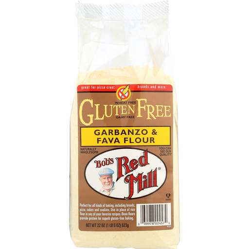 Bob S Red Mill Gluten Free Garbanzo And Fava Bean Flour 22 Oz Case