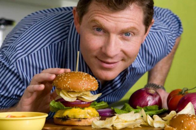 Bobby Flay Reveals His Secret To The Perfect Burger