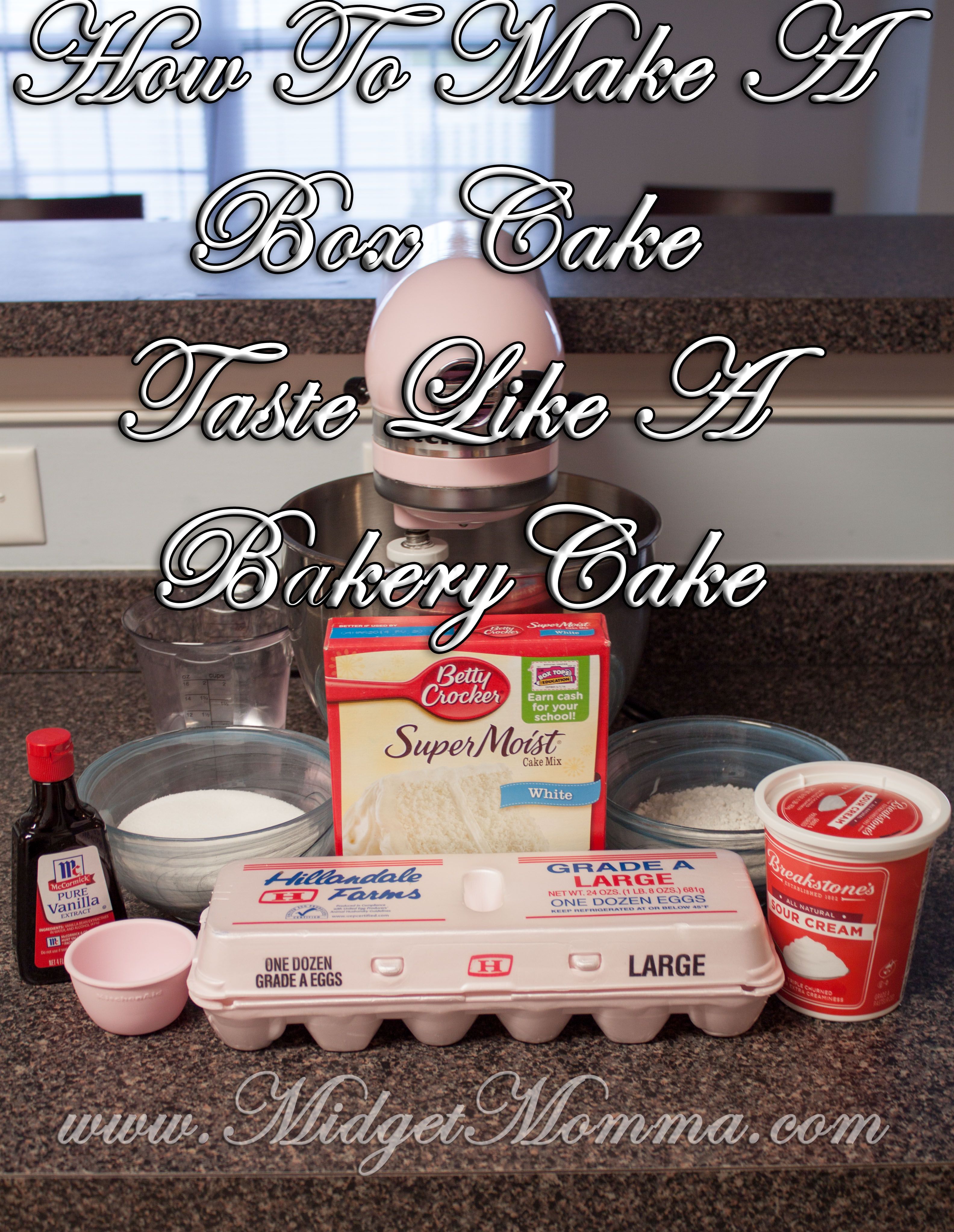 Box Cake Mix Hack To Make It Taste Like It S Bakery Quality