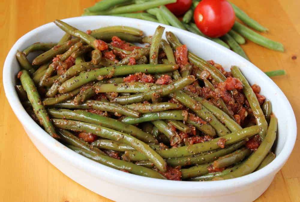 Braised Green Beans With Tomatoes With Video How To Feed A Loon