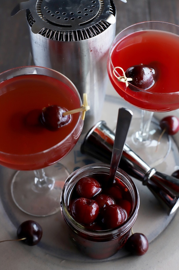 Brandied Cherries For Garnishes And Cocktails These Homemade Brandy