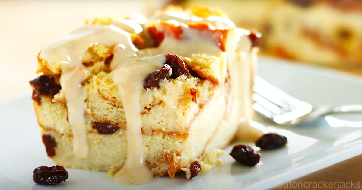 Bread Pudding With Vanilla Sauce