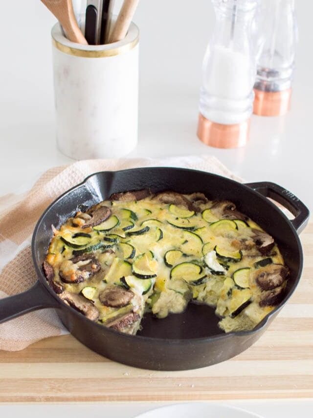 Cast Iron Breakfast Frittata Recipe - Easy and Delicious