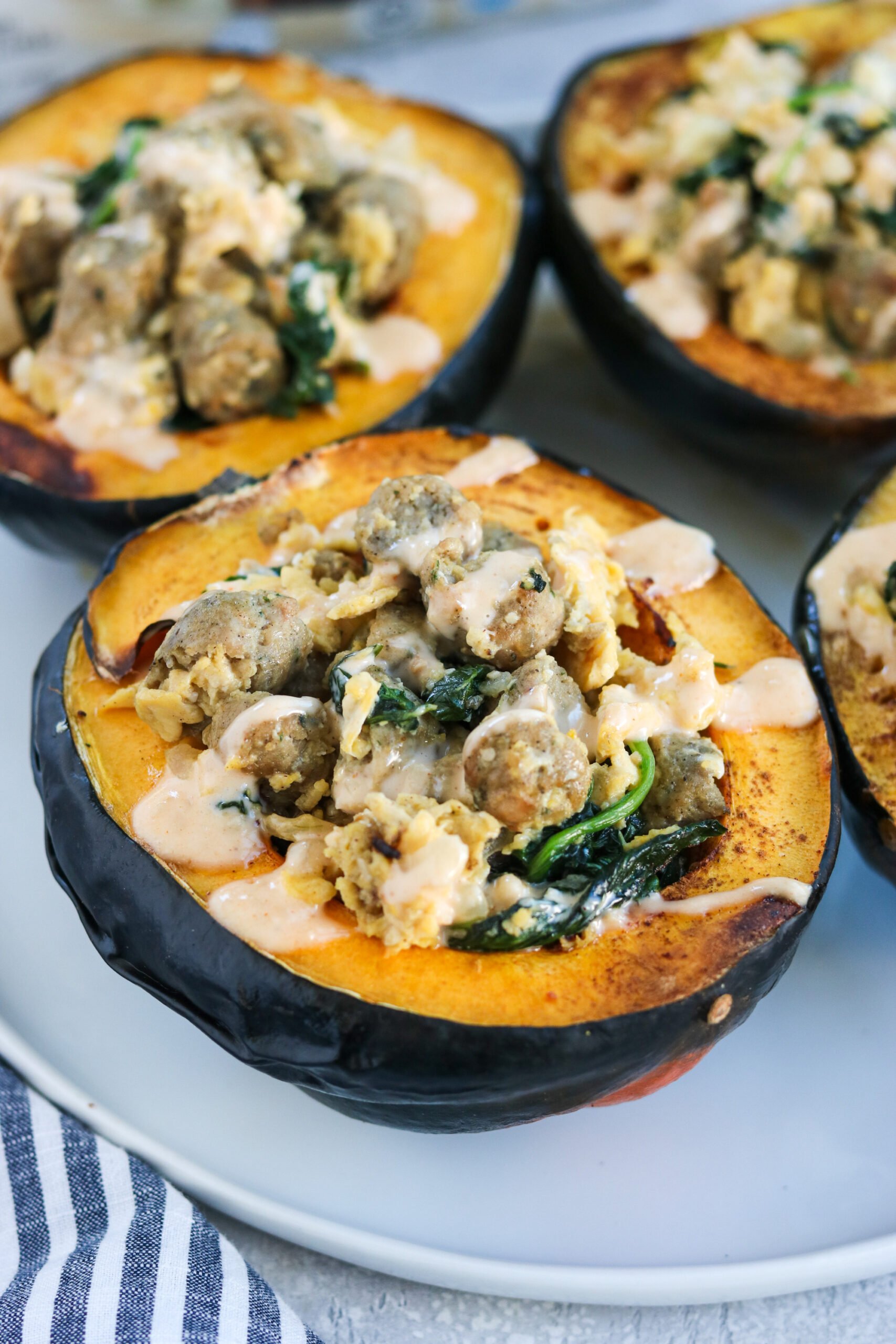 Breakfast Stuffed Acorn Squash Whole30 Paleo Mary Amp 39 S Whole Life