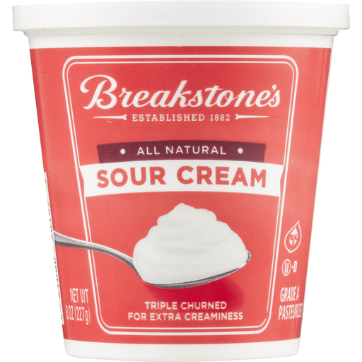 Breakstone S All Natural Sour Cream 8 Oz Kroger