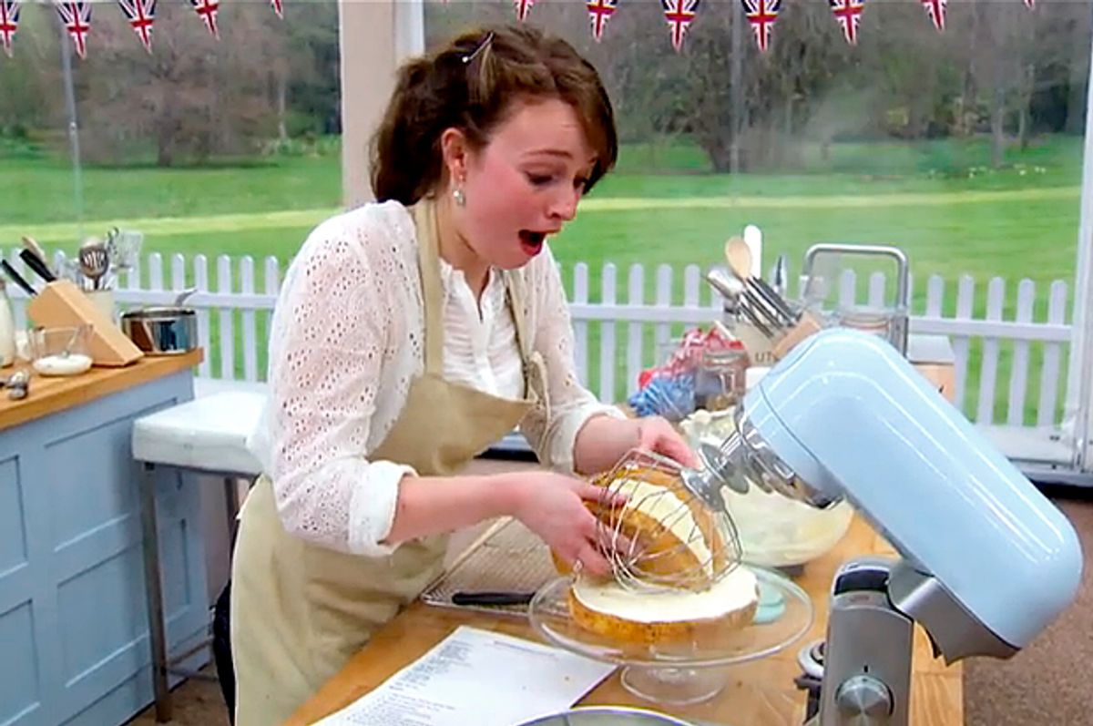 Britain Soldiers On Bakes Off Great British Baking Show Projects A