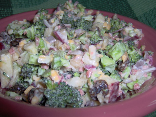 Broccoli And Cheese Salad Recipe A Healthy And Flavorful Dish