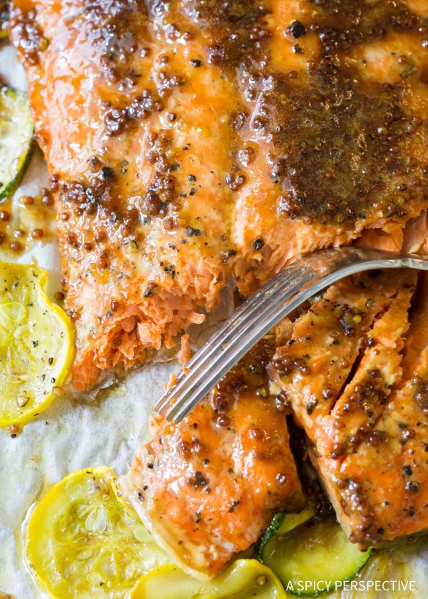 Brown Sugar Baked Salmon And Vegetables A Spicy Perspective