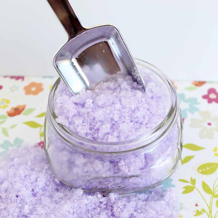 Bubbling Lavender Bath Salts Recipe Angie Holden The Country Chic Cottage