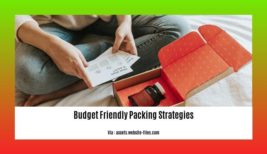 Budget Friendly Packing Strategies Unveiling Secrets For Savvy