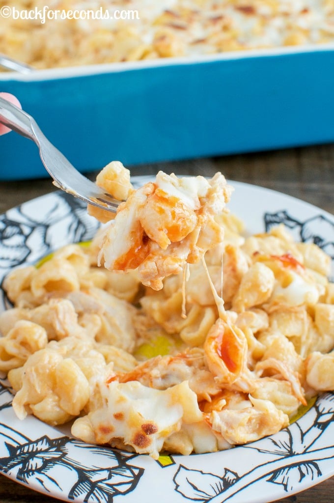 Buffalo Chicken Alfredo Bake Back For Seconds