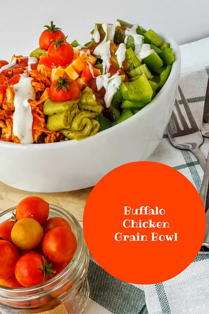 Buffalo Chicken Grain Bowl A Quick Fix Healthy Meal Idea