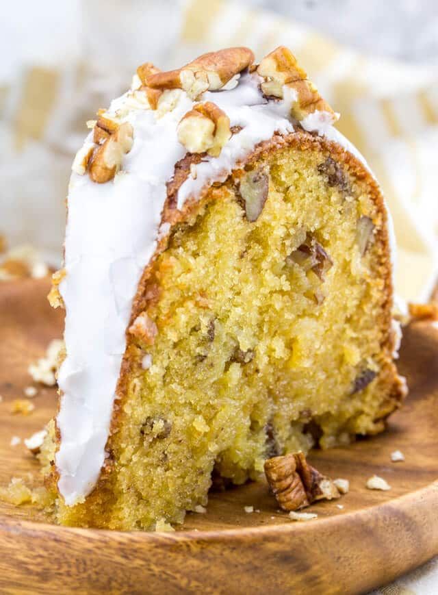 Butter Pecan Bundt Cake Recipe Yummly Recipe In 2022 Butter Pecan Bundt Cake Recipe Using