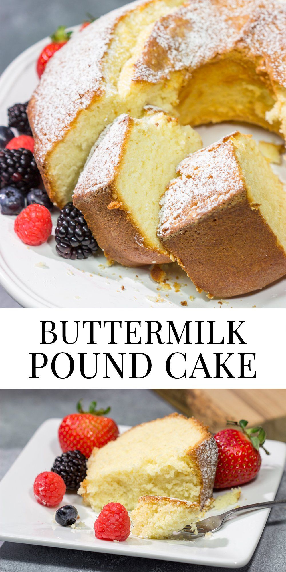 Buttermilk Pound Cake Tender And Buttery Pound Cake Recipe