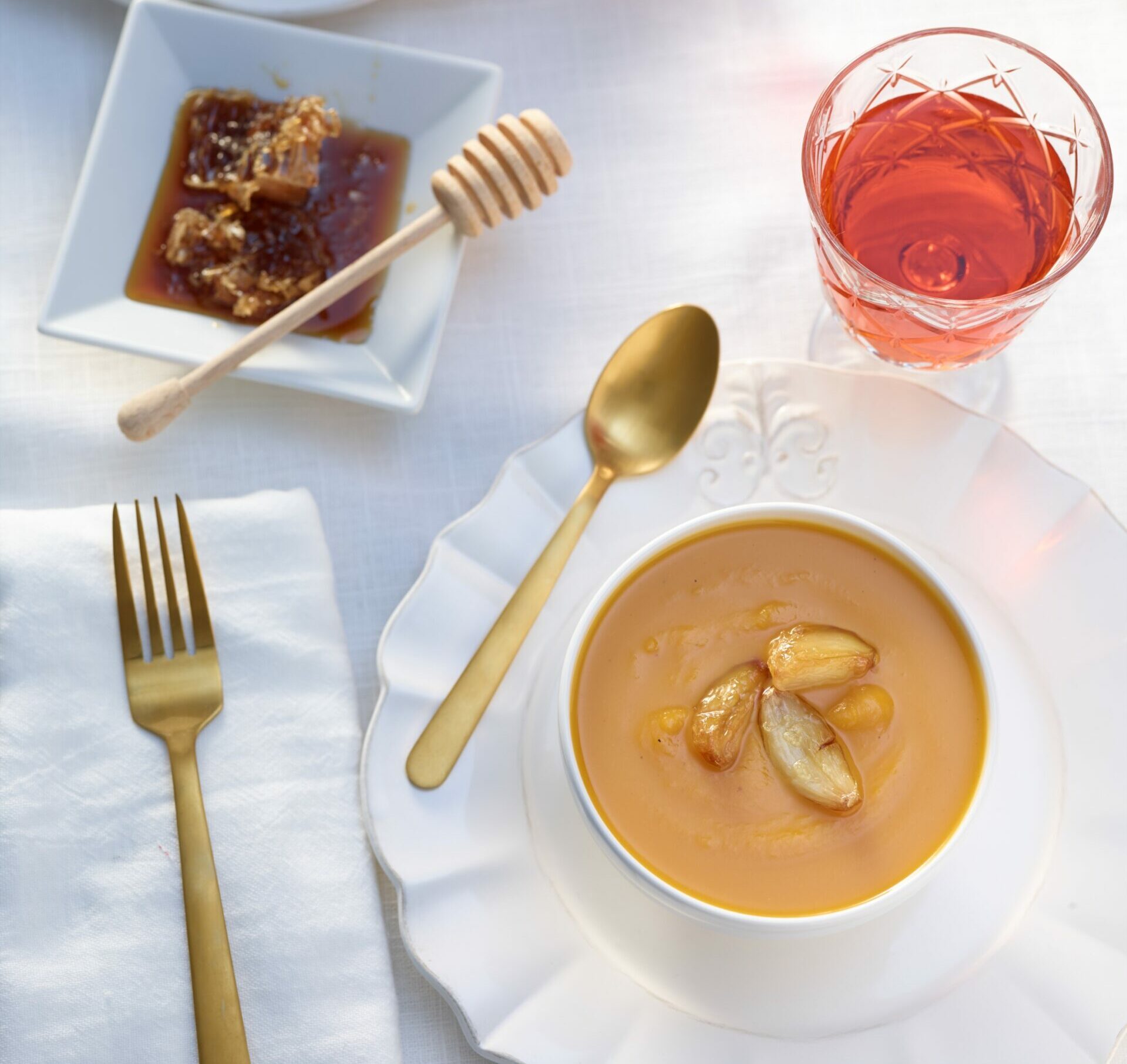 Butternut Squash And Roasted Garlic Soup Kathleen Ashmore