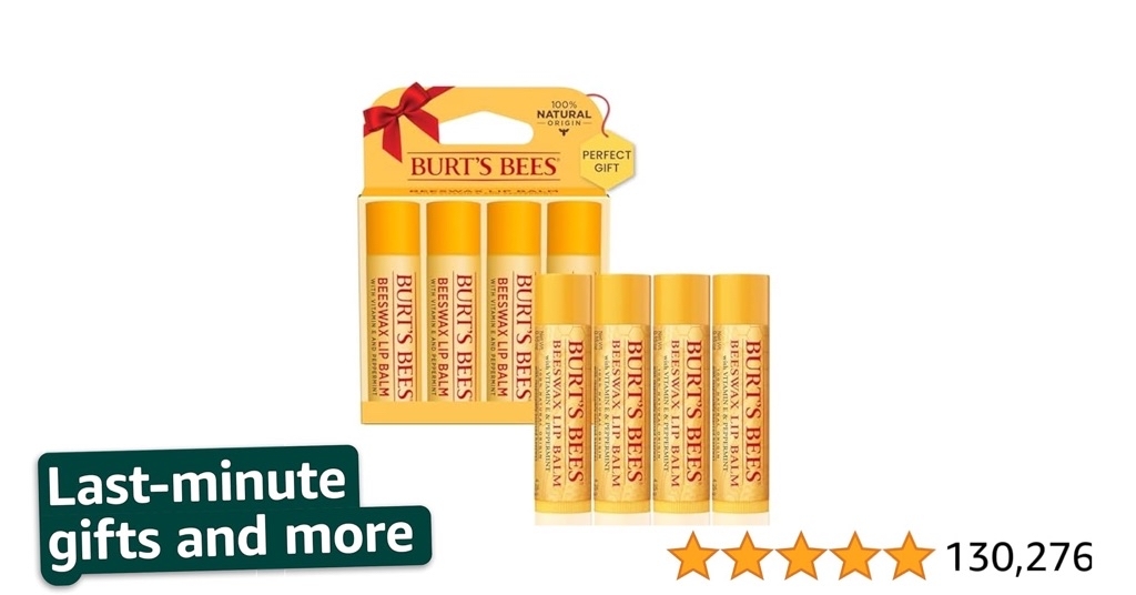 Buy Burt Amp 39 S Beeslip Balm Stocking Stuffers Moisturizing Lip Care Christmas Gifts Original