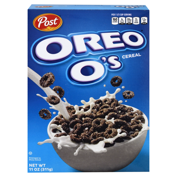 Buy Post Oreo O Amp 39 S Cereal American Cereal Sweet And Crunchy Breakfast Chocolate Flavour Box