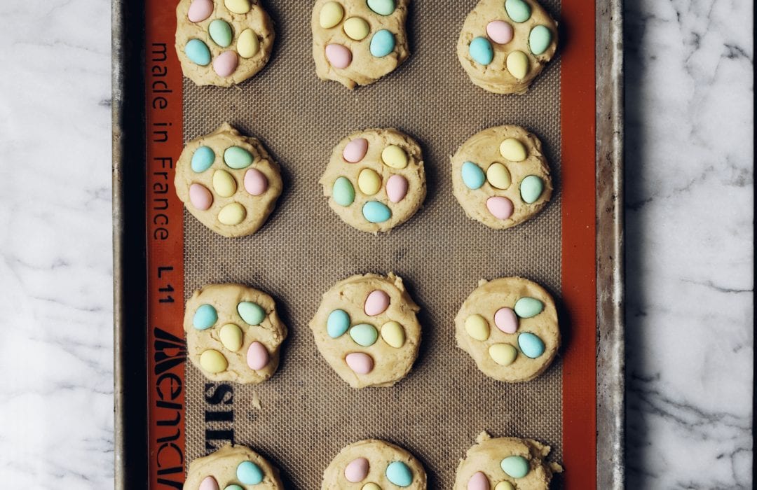 Cadbury Mini Egg Cookies Recipe