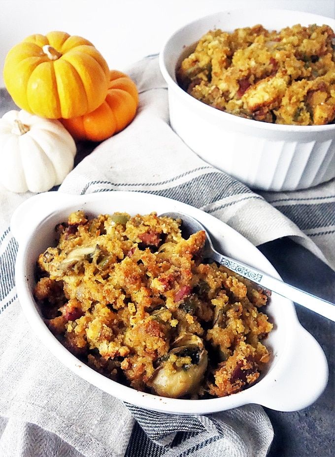 Cajun Style Oyster Dressing Recipe Oyster Stuffing Recipe Dressing Recipes Thanksgiving