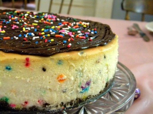 Cake Batter Cheesecake Recipe Source 2012 Marye Audet