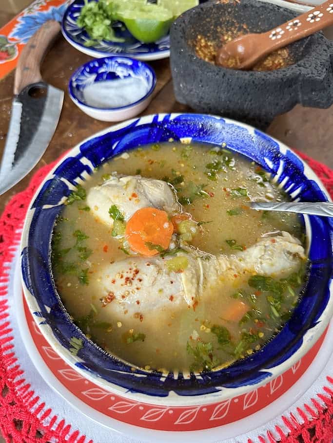 Caldo De Pollo Easy Mexican Chicken Soup Lil Luna