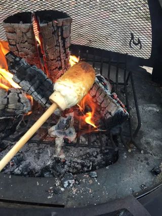 Campfire Biscuit Treat Sticks Campfire Biscuits Campfire Treats Campfire Breakfast