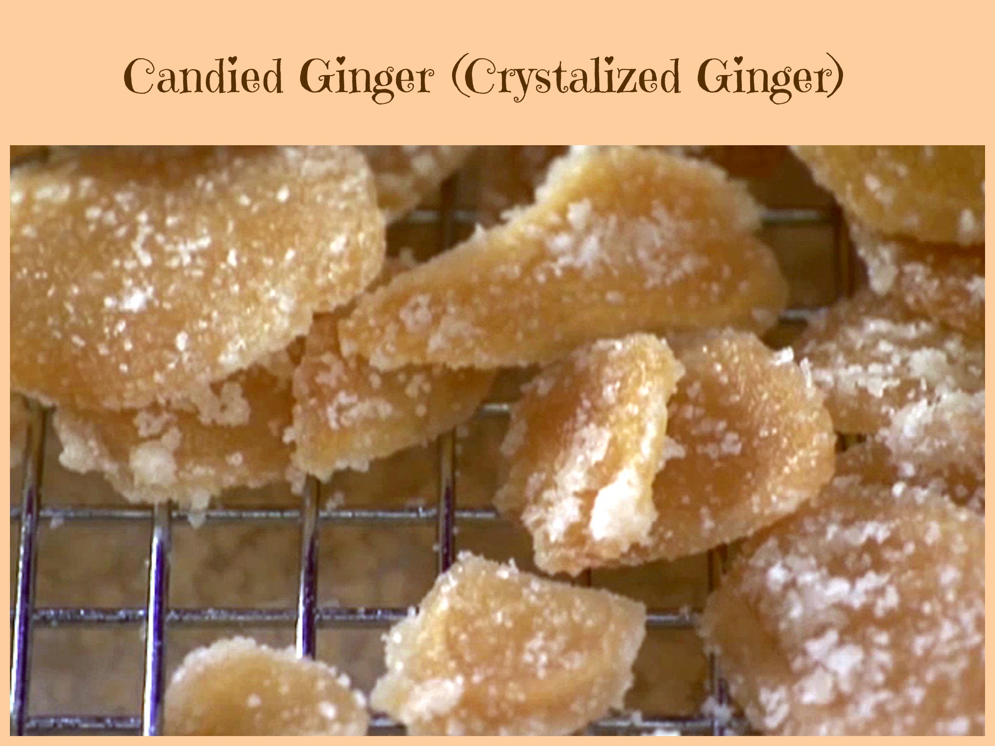 5 Ways to Make Perfect Candied Ginger Cookies