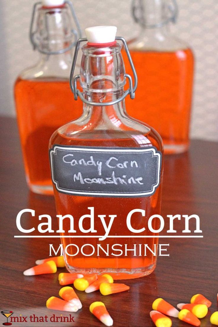 Candy Corn Moonshine Tutorial Recipe Candy Corn Drinks Alcohol