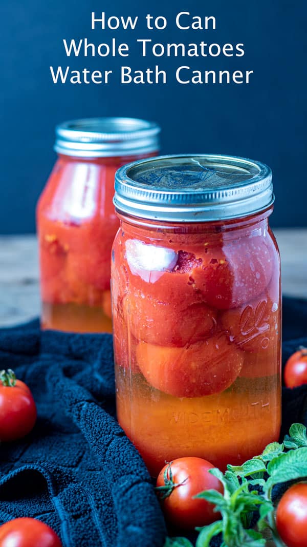 Canning Whole Tomatoes Pressure Water Bath Binky S Culinary Carnival