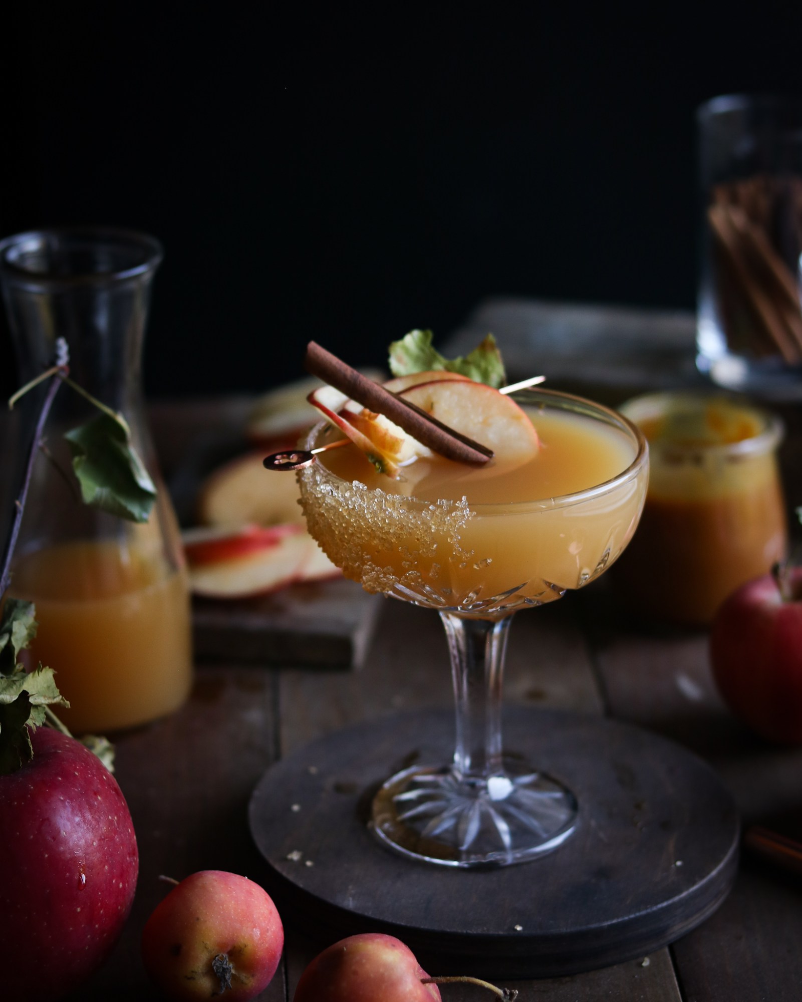 Caramel Apple Martini Peaches 2 Peaches