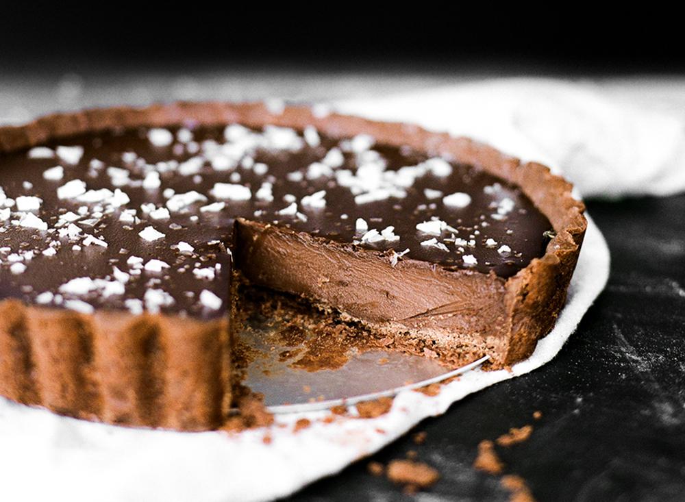 Caramelized Dark Chocolate Tart Recipe Decadent Chocolate Desserts