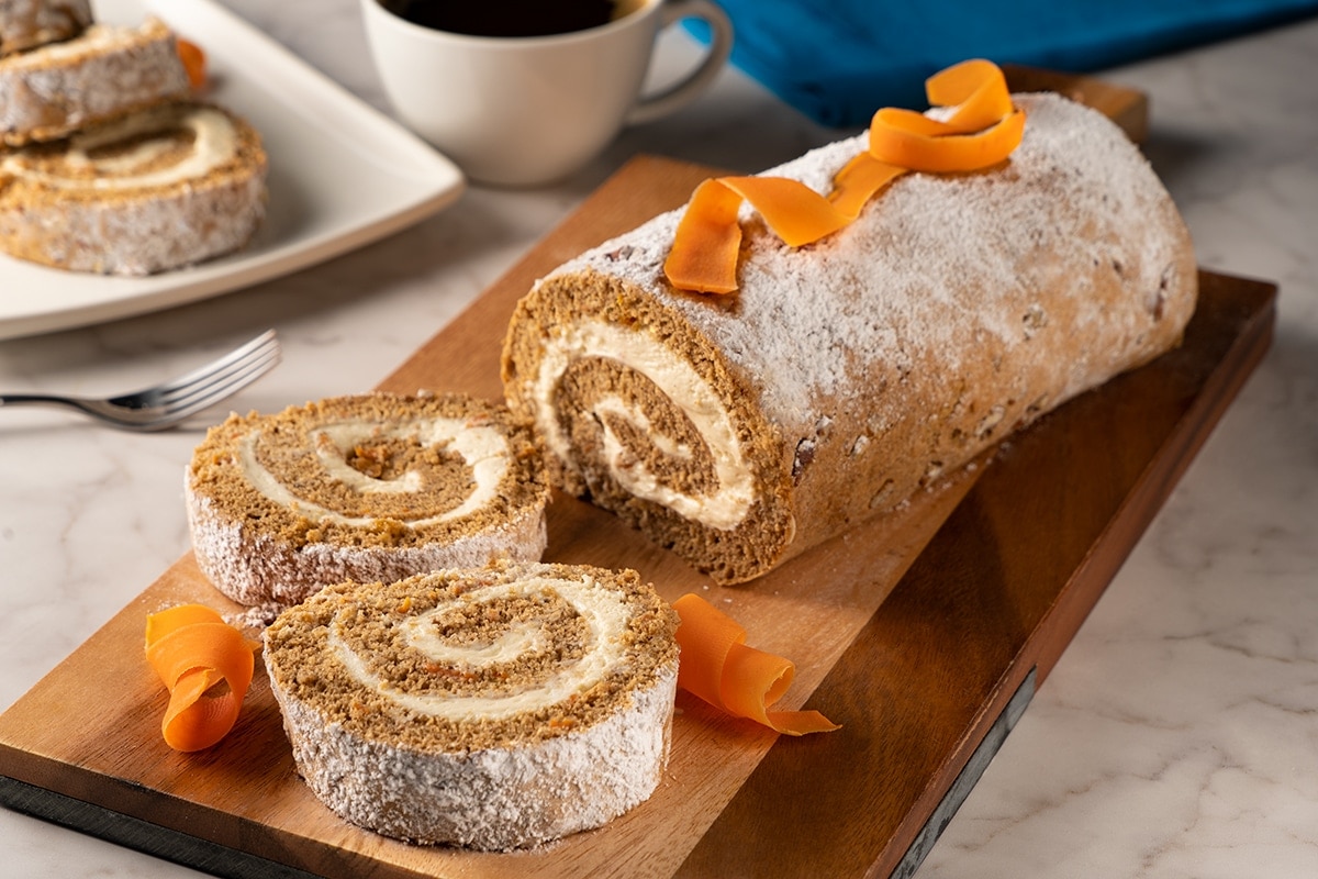 Carrot Cake Roll Mamamia Recipes