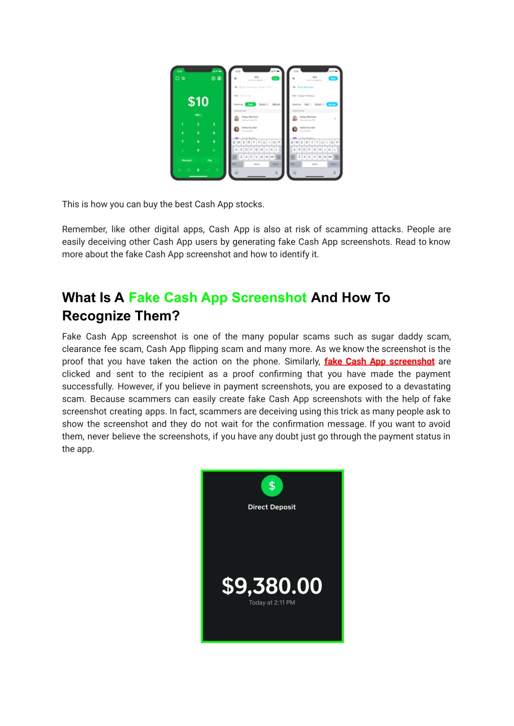 Cash App Features And How To Avoid Cash App Scams In 2023 By Cashappupdates Issuu