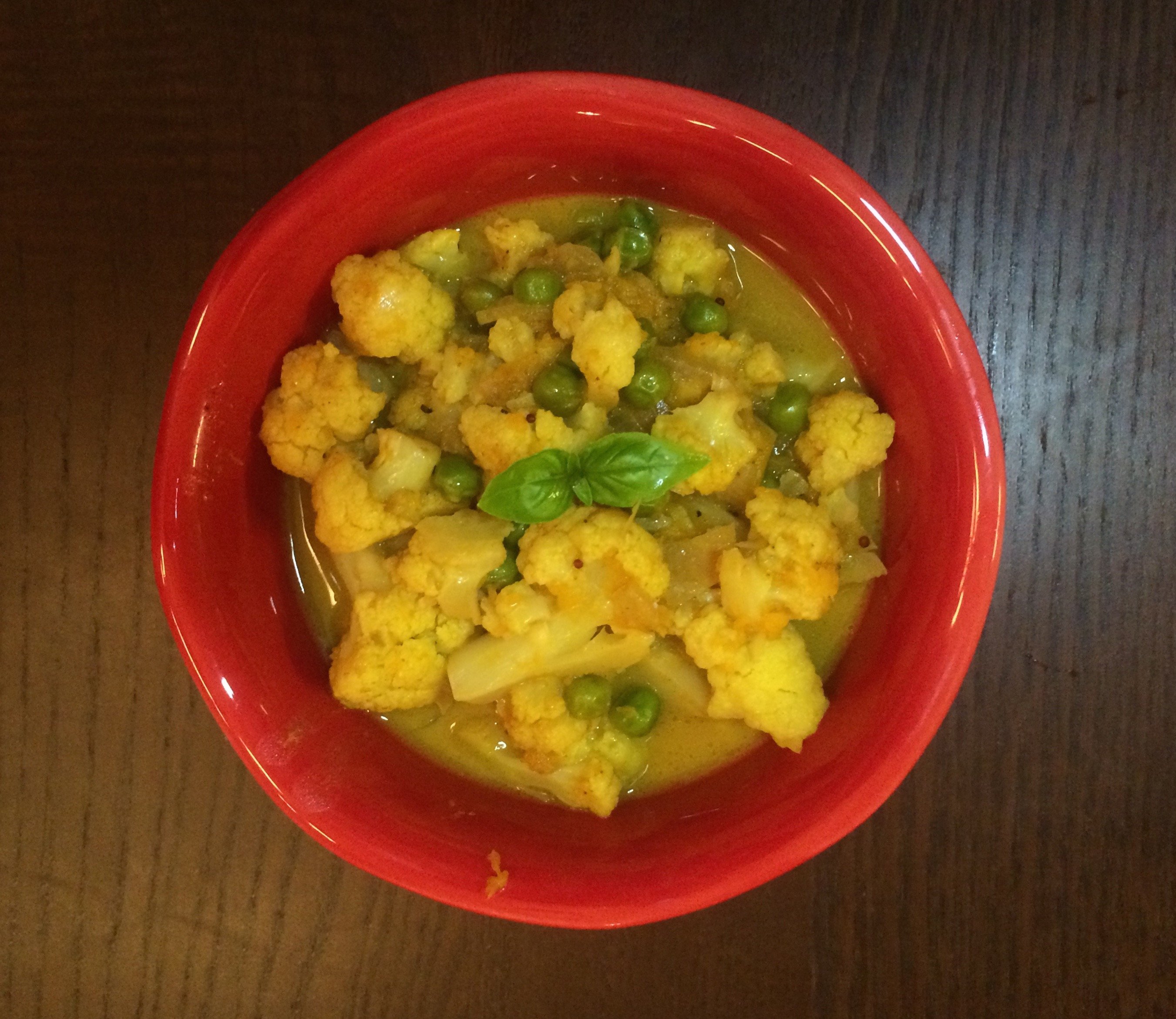 Cauliflower And Green Pea Curry Drfuhrman Com