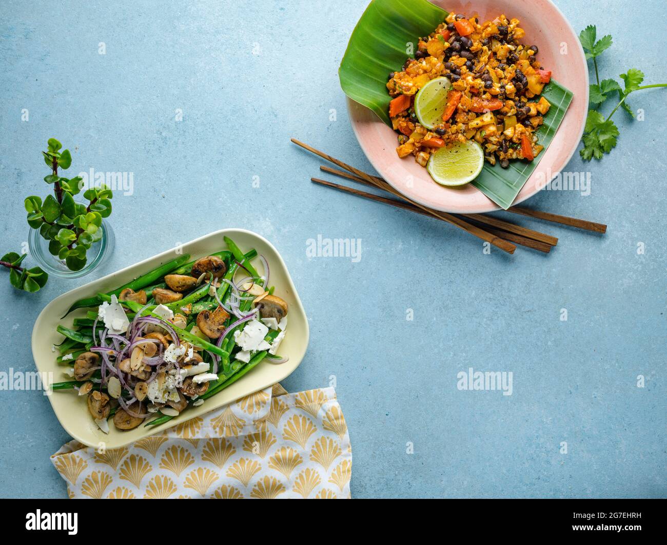 Cauliflower Rice Black Bean Hi Res Stock Photography And Images Alamy