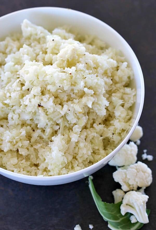 Cauliflower Rice Perfectly Simple And Deliciously Seasoned