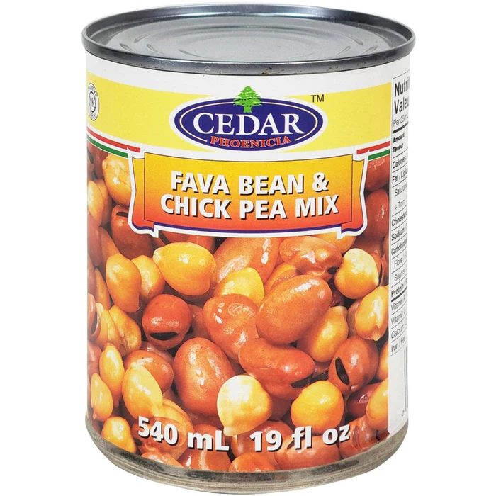 Cedar Fava Bean Amp Chick Pea Mix 540Ml