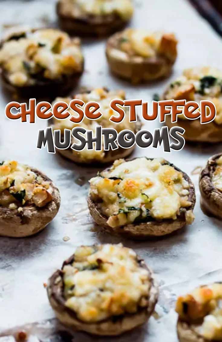 Cheese Stuffed Mushrooms Recipe