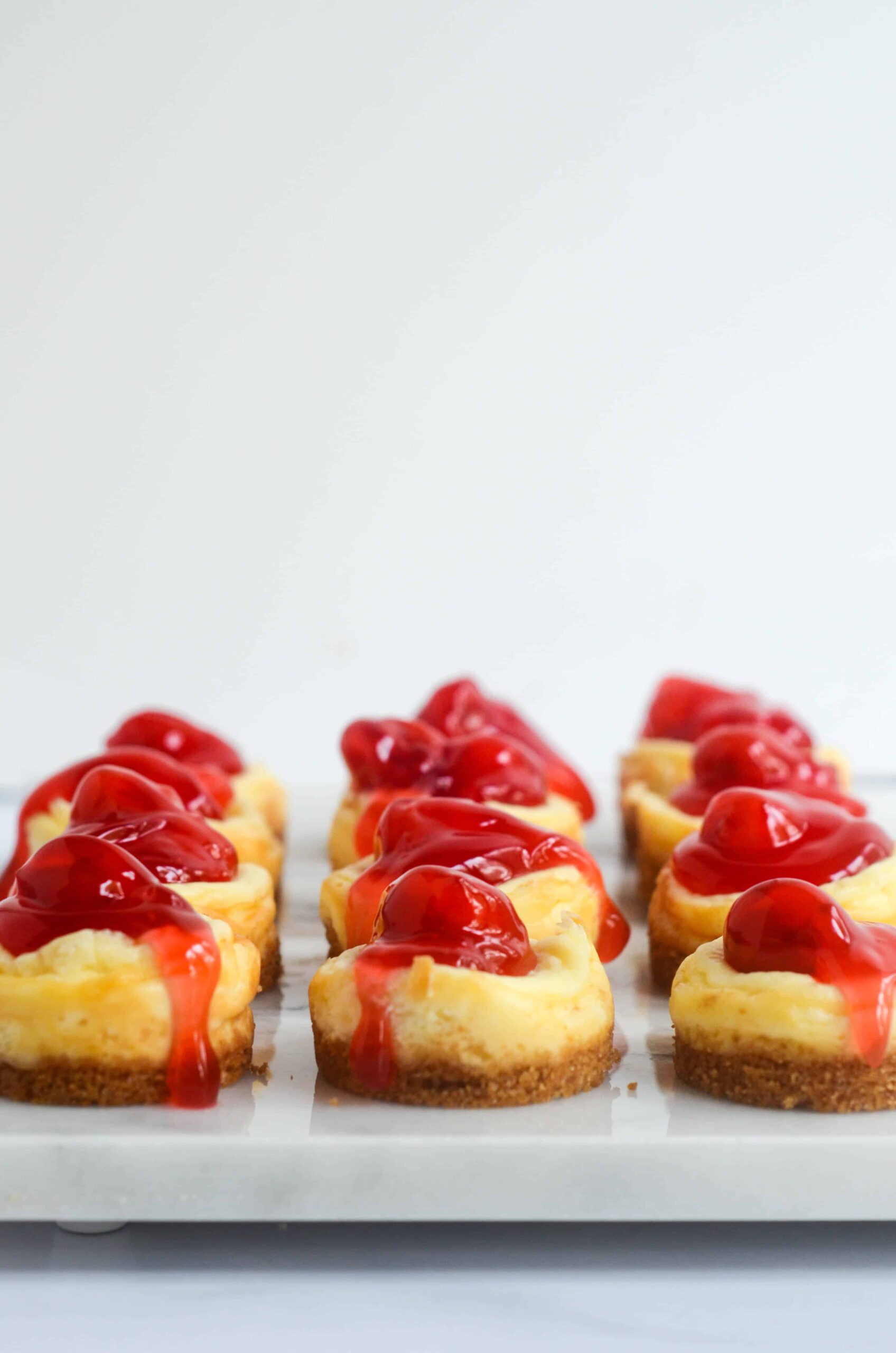 Cheesecake Bites Classic Mini Cheesecakes Worn Slap Out