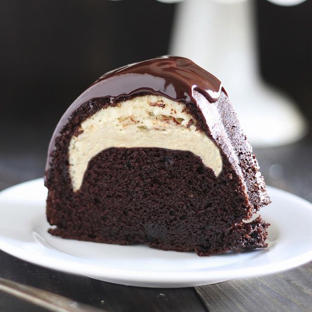 Cheesecake Filled Chocolate Bundt Cake Handle The Heat