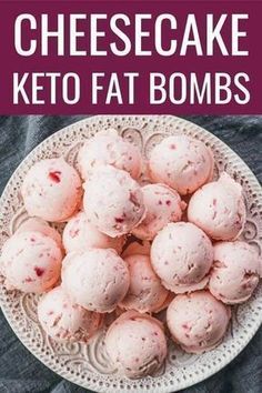 Cheesecake Keto Fat Bombs Savory Tooth