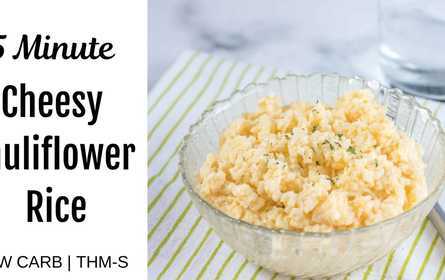 Cheesy Cauliflower Rice My Montana Kitchen