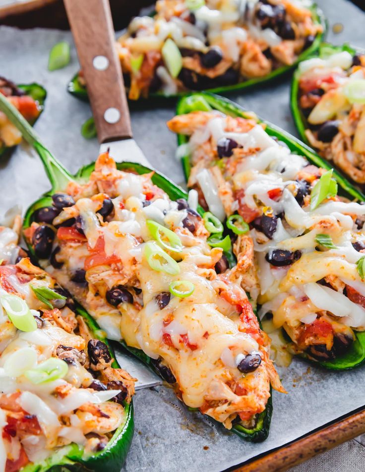 Cheesy Chicken Stuffed Poblano Peppers Easy Stuffed Poblanos