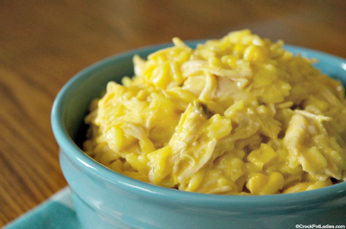 Cheesy Crock Pot Chicken And Rice