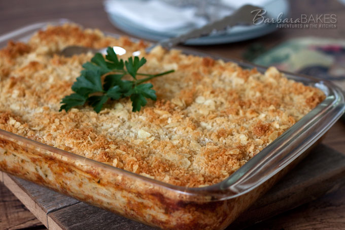 Cheesy Funeral Potatoes Easy Delicious Hash Brown Casserole