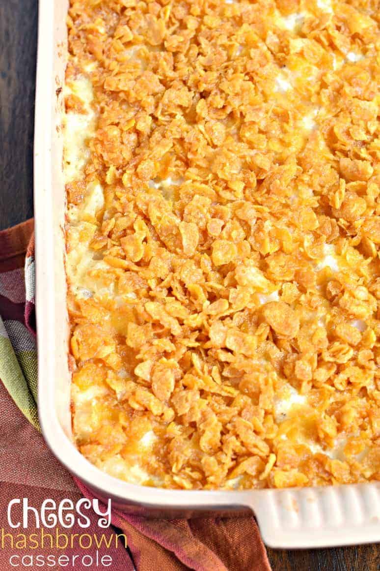 Cheesy Hashbrown Casserole Shugary Sweets