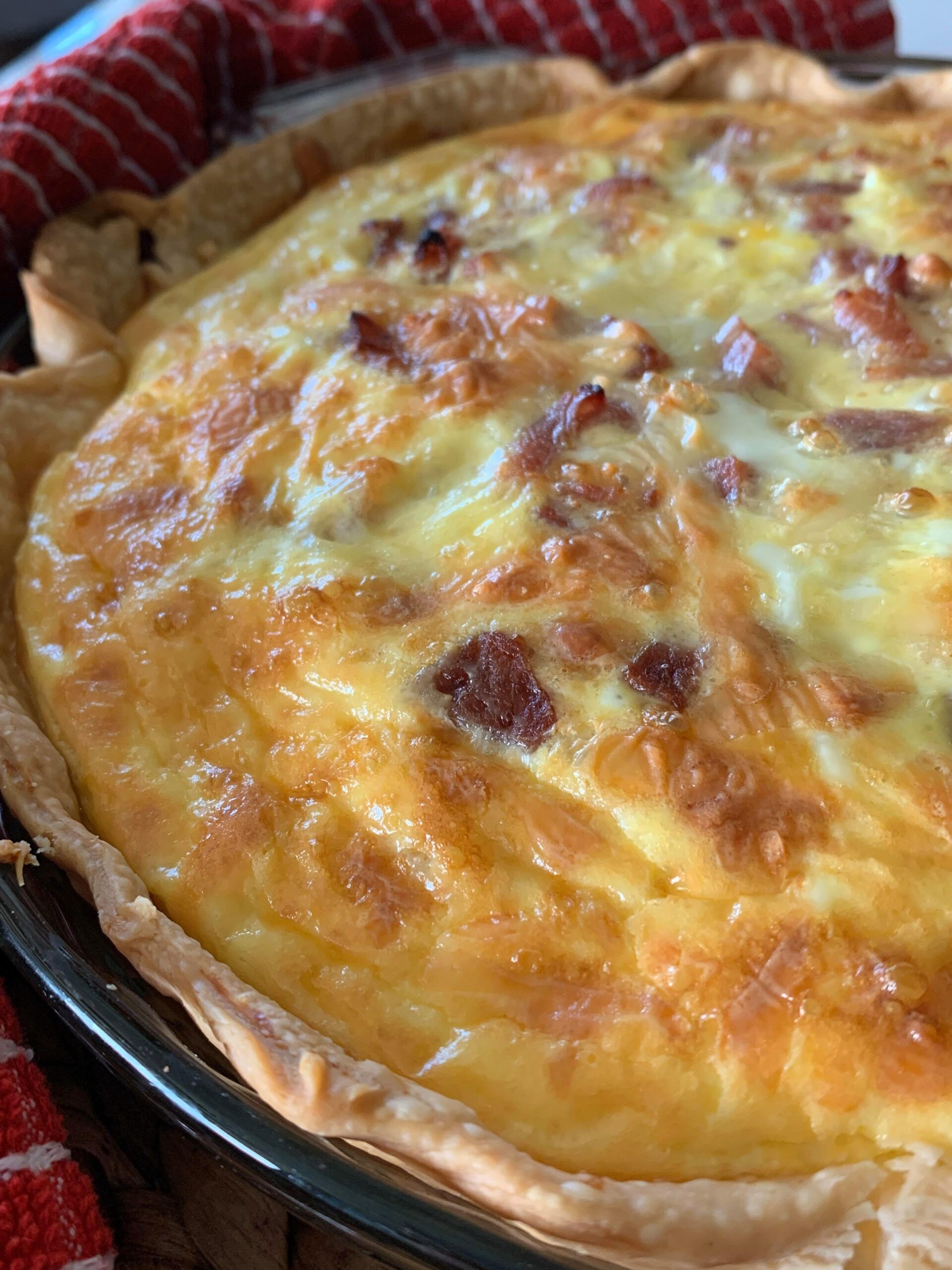 Cheesy Mushroom Quiche Easy Brunch Or Breakfast Recipe