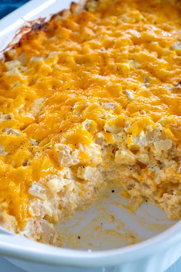 Cheesy Potato Casserole Recipe Video