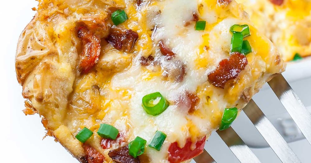 Cheesy Roasted Potato Breakfast Bake Peas And Crayons