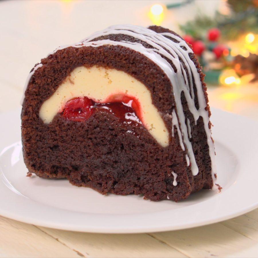 Cherry Cheesecake Chocolate Bundt Cake Easy And Delicious